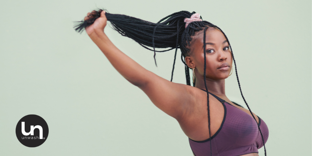 Women with braided hair